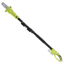 Load image into Gallery viewer, Sun Joe 24V-PS8-LTE-SJG 24-Volt iON+ Cordless Telescoping Pole Chainsaw Kit | 8-Inch | W/ 2.0-Ah Battery and Charger