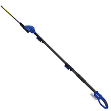 Load image into Gallery viewer, Sun Joe GTS4001C-SJB-RM Cordless Lawn Care System | Hedge Trimmer | Pole Saw | Leaf Blower (Certified Refurbished) (Blue)