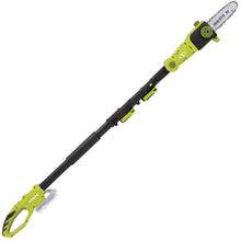 Load image into Gallery viewer, Sun Joe 24V-PS8-LTE-SJG 24-Volt iON+ Cordless Telescoping Pole Chainsaw Kit | 8-Inch | W/ 2.0-Ah Battery and Charger