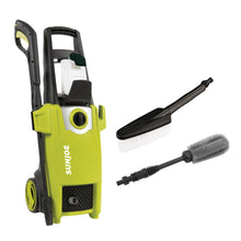 Load image into Gallery viewer, Sun Joe SPX2600-SJG Electric Pressure Washer | 2600 Max PSI | 1.3 GPM | Included Feather Brush and Wheel Brush