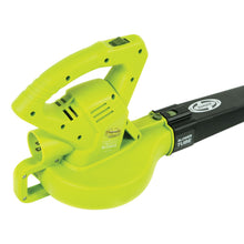 Load image into Gallery viewer, Sun Joe SBJ601E-RM 2-Speed Electric Blower | 215 MPH | 10 Amp | Green (Certified Refurbished)