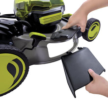 Load image into Gallery viewer, Sun Joe iON100V-POWERUP-BDL 100-Volt iONPRO POWERUP Bundle | W/ 100-Volt Snow Blower Kit, Lawn Mower, and Chainsaw