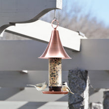 Load image into Gallery viewer, Martha Stewart MTS-CBF1 Real Copper Bird Feeder w/ 4 Feeding Ports
