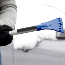 Load image into Gallery viewer, Snow Joe SJBLZD-JMB-SJB 2-In-1 Telescoping Jumbo Snow Broom + Ice Scraper
