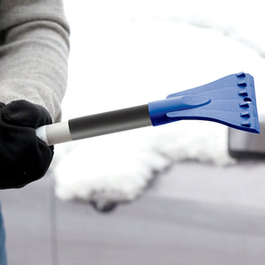 Snow Joe SJBLZD-JMB-SJB 2-In-1 Telescoping Jumbo Snow Broom + Ice Scraper