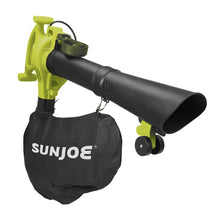 Load image into Gallery viewer, Sun Joe SBJ605E 3-in-1 Electric Blower | 250 MPH | 14 Amp | Vacuum | Mulcher
