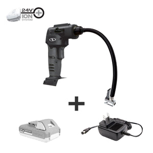 Sun Joe 24V-AJC-LTE-BLK 24-Volt iON+ Cordless Portable Air
