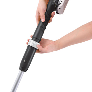 Sun Joe 24V-PWSCRB-LTW-BLK iON+ Cordless Handheld 360-Degree Spin Scrubber Brush Kit | W/ 1.3-Ah Battery and Charger (Black)