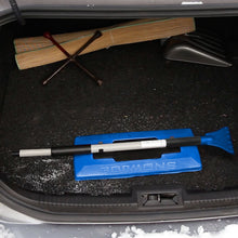 Load image into Gallery viewer, Snow Joe SJBLZD-JMB-SJB 2-In-1 Telescoping Jumbo Snow Broom + Ice Scraper
