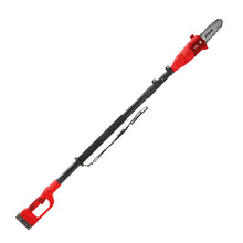 Load image into Gallery viewer, Sun Joe 20VIONLT-PS8-RED iON Cordless Telescoping Pole Chain Saw Kit | 8-inch | W/ 2.5-Ah Battery and Charger (Red)
