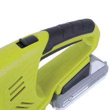 Load image into Gallery viewer, Sun Joe 24V-HT18-LTE 24-Volt iON+ Cordless Handheld Hedge Trimmer Kit | 5/8&quot; | W/ 2.0-Ah Battery and Charger

