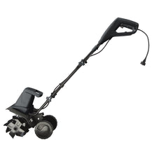 Load image into Gallery viewer, Martha Stewart MTS-TJ16E-MBK Electric Tiller and Cultivator with 6 Steel Tines (Black)
