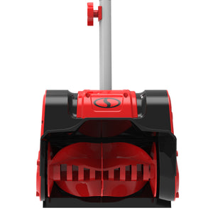 Snow Joe 24V-SS10-XR-RED-RM 24-Volt iON+ Extended Run Time Cordless Snow Shovel Kit | 10-Inch | W/ 5.0-Ah Battery and Charger (Red) (Certified Refurbished)