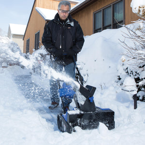 Snow Joe BDL-iON-WWB 40-Volt iONMAX Cordless Single Stage Snow Blower Bundle Kit | 18-Inch | W/ 4.0-Ah Battery and Charger