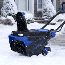 Load image into Gallery viewer, Sun Joe iON100V-POWERUP-BDL 100-Volt iONPRO POWERUP Bundle | W/ 100-Volt Snow Blower Kit, Lawn Mower, and Chainsaw

