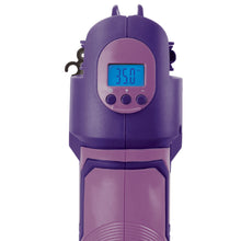 Load image into Gallery viewer, Sun Joe 24V-AJC-LTW-PRP 24-Volt iON+ Cordless Portable Air Comporessor Kit | W/ 1.3-Ah Battery, Charger, Storage Bag, and Nozzle Adapters (Purple)
