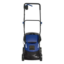 Load image into Gallery viewer, Sun Joe MJ401C-XR-SJB-RM Cordless Lawn Mower | 14 inch | 28V | 5 Ah | Brushless Motor (Certified Refurbished) (Blue)
