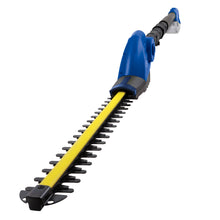 Load image into Gallery viewer, Sun Joe GTS4001C-SJB-RM Cordless Lawn Care System | Hedge Trimmer | Pole Saw | Leaf Blower (Certified Refurbished) (Blue)
