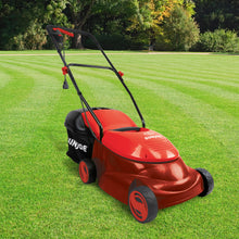 Load image into Gallery viewer, Sun Joe MJ401E-PRO-RED-RM Electric Lawn Mower | 14 inch | 13 Amp | Side Discharge Chute (Certified Refurbished) (Red)
