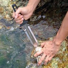 Load image into Gallery viewer, Nisaku MIZUKATANA Japanese Stainless Steel Knife, 7.5-Inch Blade Limited Edition DSR-1K6
