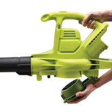 Load image into Gallery viewer, Sun Joe iONBV-CT 40-Volt iONMAX Cordless 3-in-1 Blower Vacuum Mulcher | 200-MPH | Tool Only
