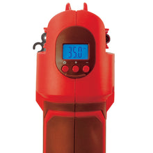 Load image into Gallery viewer, Sun Joe 24V-AJC-LTW-RED 24-Volt iON+ Cordless Portable Air Compressor Kit | W/ 1.3-Ah Battery, Charger, Storage Bag, and Nozzle Adapters (Red)
