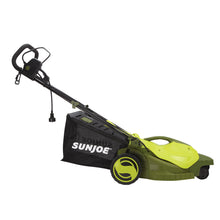 Load image into Gallery viewer, Sun Joe MJ404E-360 Electric Lawn Mower | 3-Wheels | 16 Inch | 12 Amp | 360 Degrees Turn Radius

