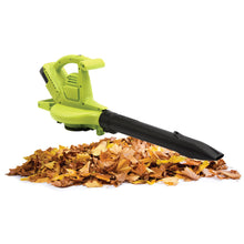Load image into Gallery viewer, Sun Joe iONBV-RM 40-Volt iONMAX Variable-Speed Cordless Blower/Vacuum/Mulcher Kit | W/ 4.0-Ah Battery and Charger (Certified Refurbished)
