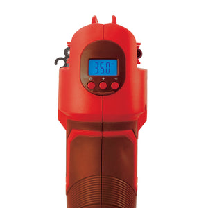 Sun Joe 24V-AJC-LTE-RED 24-Volt iON+ Cordless Portable Air Compressor Kit | W/ 2.0-Ah Battery, Charger, Storage Bag, and Nozzle Adapters (Red)