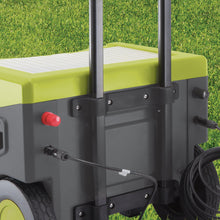 Load image into Gallery viewer, Sun Joe SJ1440SG Battery Powered Portable Indoor and Outdoor Inverter Generator | 1440 Watt | Wheel Kit
