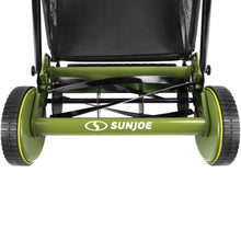 Load image into Gallery viewer, Sun Joe MJ500M Manual Reel Mower w/ Grass Catcher | 16 inch

