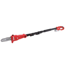 Load image into Gallery viewer, Sun Joe 24V-PS8-LTE-RED 24-Volt iON+ Cordless Telescoping Pole Chainsaw Kit | 8-Inch | W/ 2.0-Ah Battery and Charger (Red)
