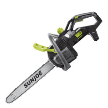 Load image into Gallery viewer, Sun Joe iON100V-18CS-CT 100-Volt iONPRO Cordless Brushless Handheld Chain Saw | 18-Inch | Tool Only
