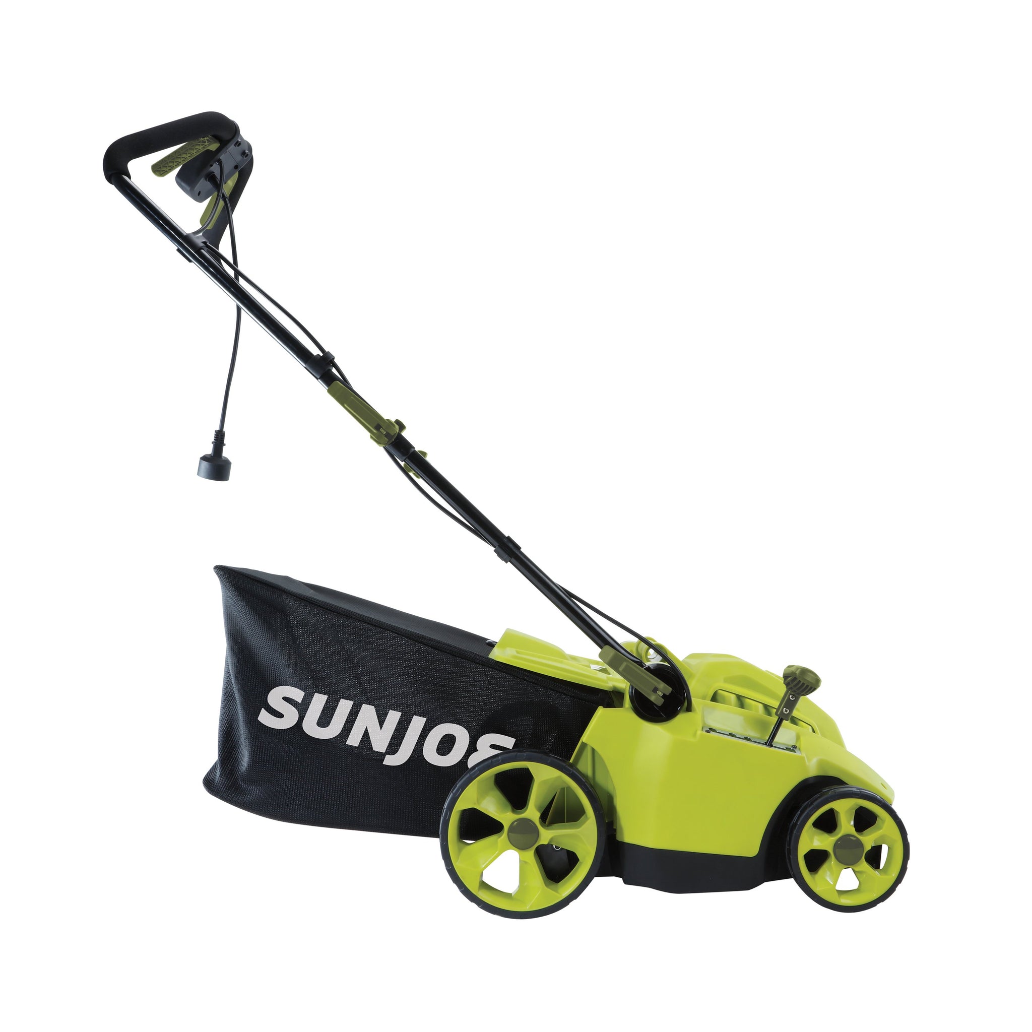 Sun Joe MJ506E Electric Reel Lawn Mower w/ Grass Catcher, 16 in