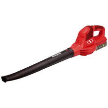 Load image into Gallery viewer, Sun Joe 20ViONLT-BLW-RED 20-Volt iON Cordless Blower/Sweeper Kit | W/ 2.5-Ah Battery and Charger (Red)
